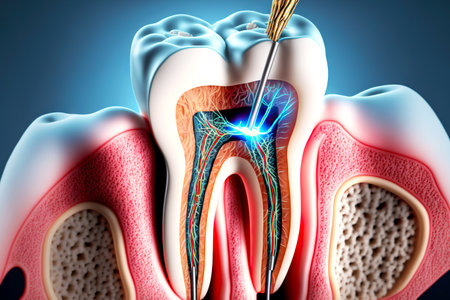 درمان ریشه دندان