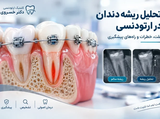 تحلیل ریشه دندان در ارتودنسی